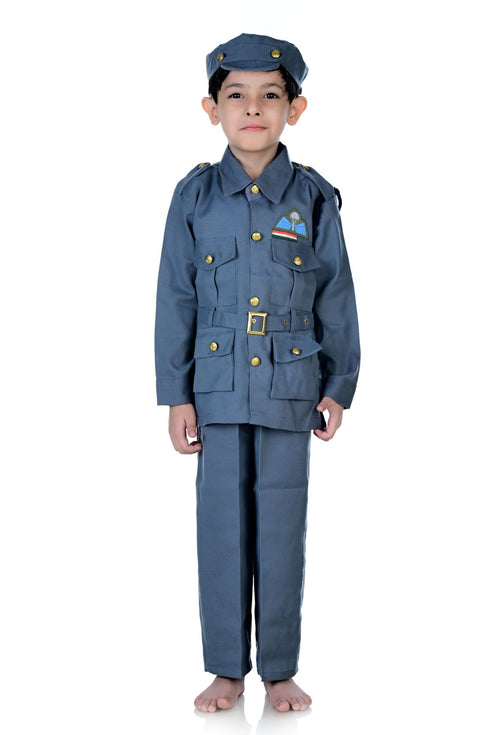 BookMyCostume Indian Air Force Profession Community Helper Kids Fancy Dress Costume