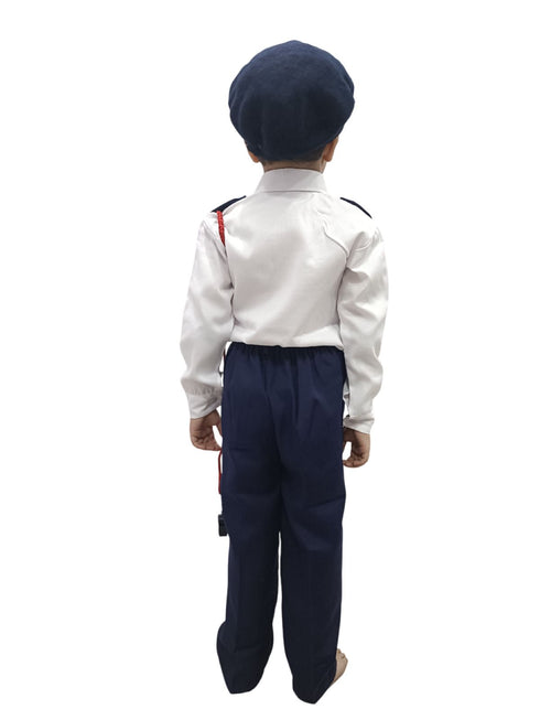 Traffic Police Indian Community Helpers Fancy Dress Costume for Kids