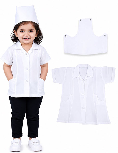 Nurse Sister Medical Community Helper Kids Fancy Dress Costume