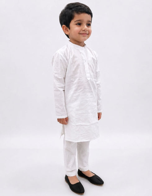White Kurta Pyjama for Boys Kids & Adult Fancy Dress Costume