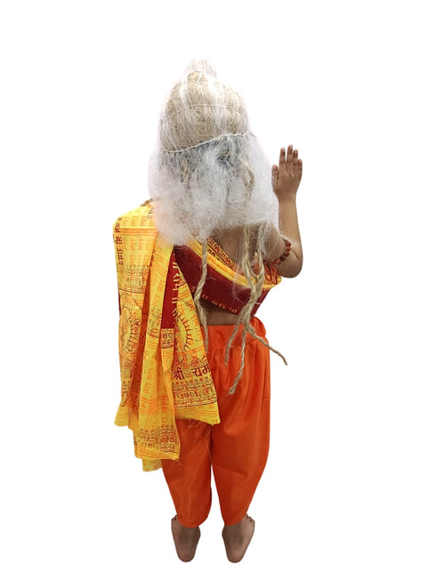 BookMyCostume Sadhu Yogi Fancy Dress Costume