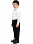 Black Pant and White Shirt Combo for Boys Kids Fancy Dress Costume