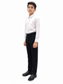 Black Pant and White Shirt Combo for Boys Kids Fancy Dress Costume