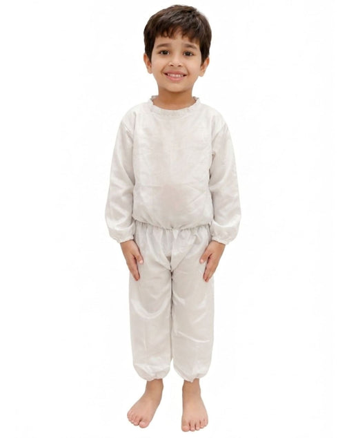 White Jumpsuit Kids Fancy Dress Costume