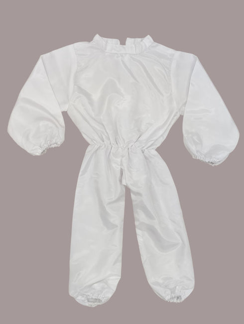 White Jumpsuit Kids Fancy Dress Costume