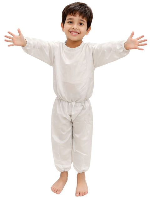 White Jumpsuit Kids Fancy Dress Costume