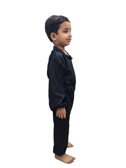 BookMyCostume Black Jumpsuit Kids & Adult Fancy Dress Costume