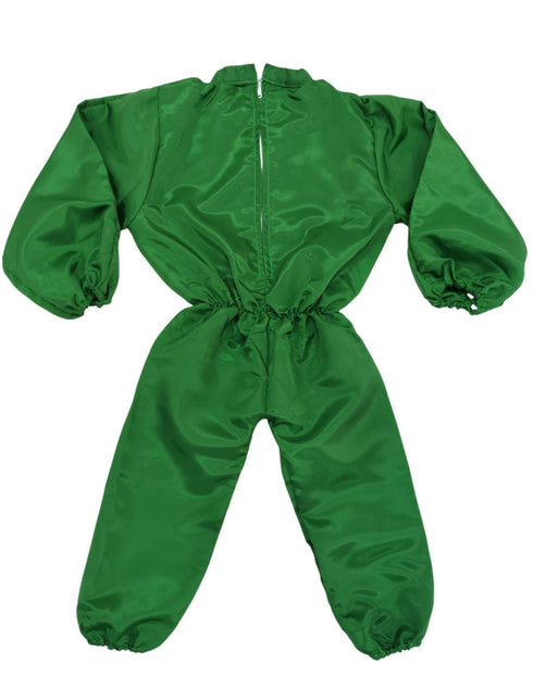 Green Jumpsuit Plant Kids & Adult Fancy Dress Costume