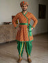Rajasthani Indian State Fancy Dress Costume for Boys and Men | With Pagdi