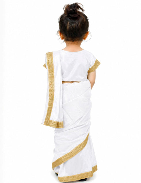 Kerala Indian State Saree Onam Fancy Dress Costume for Girls and Females