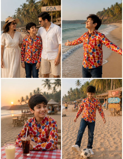 Goa Indian State Fancy Dress Costume for Boys and Men
