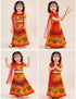 Radha Gujarat Garba Navratri Indian State Fancy Dress Costume for Girls and Women