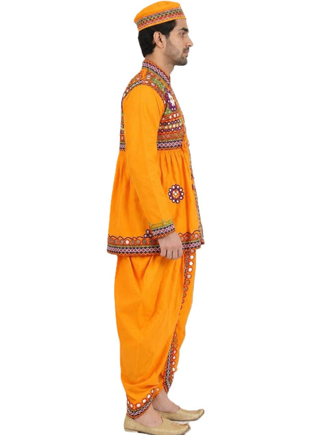 Gujarat Indian State Fancy Dress Costume for Boys and Men