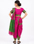 Maharashtrian Marathi Kasta Saree Lavani Dance Fancy Dress Costume for Girls & Women