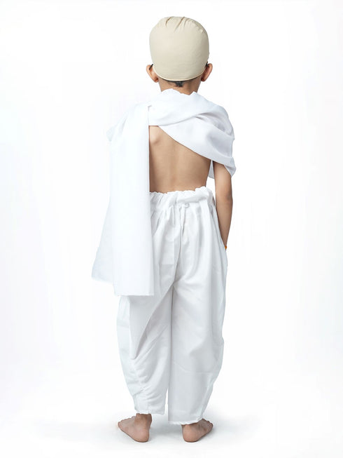 BookMyCostume Mahatma Gandhi Father of the Nation Freedom Fighter Kids Fancy Dress | Mahatma Gandhi Costume for Kids