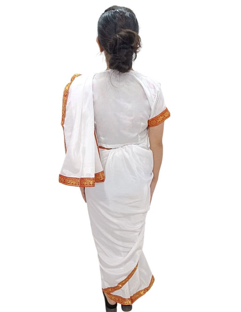 BookMyCostume Sarojini Naidu Leader Saree GIrls & Women Fancy Dress Costume