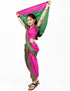 Female Fisherwoman Kastha Saree Kids Fancy Dress Costume for Girls & Women