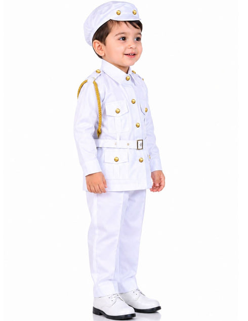 Indian Navy Professionals & Community Helpers Kids Fancy Dress Costume