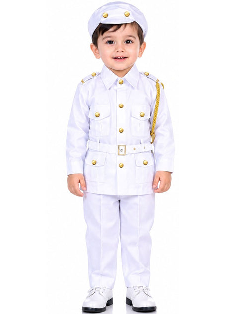 Indian Navy Professionals & Community Helpers Kids Fancy Dress Costume