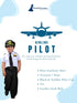 BookMyCostume Airline Pilot Professional Helper Kids Fancy Dress Costume | Imported