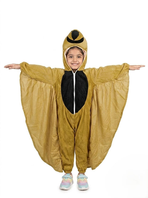 Brown Sparrow Chidiya Bird Kids Fancy Dress Costume For Kids