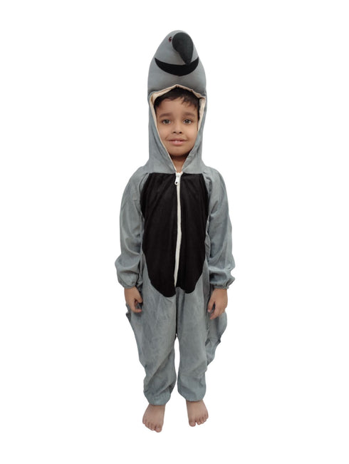 BookMyCostume Pigeon Bird Kids Fancy Dress Costume For KIds - Grey