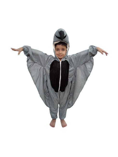 BookMyCostume Pigeon Bird Kids Fancy Dress Costume For KIds - Grey