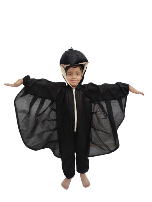 BookMyCostume Crow Bird Kids Fancy Dress Costume For Kids- Black