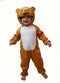 BookMyCostume Brown Honey Bear Animal Fancy Dress Costume | For Kids & Adults