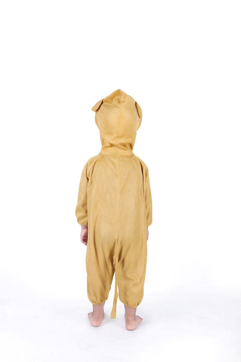 BookMyCostume Brown Honey Bear Animal Fancy Dress Costume | For Kids & Adults