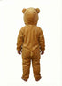 BookMyCostume Brown Honey Bear Animal Fancy Dress Costume | For Kids & Adults