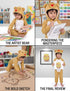 Brown Honey Bear Animal Fancy Dress Costume | For Kids & Adults