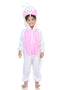 BookMyCostume White & Pink Rabbit Bunny Cute Animal Costume | For Kids Fancy Dress Costume