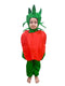 BookMyCostume Red Apple Healthy Fruit Kids Fancy Dress Costume