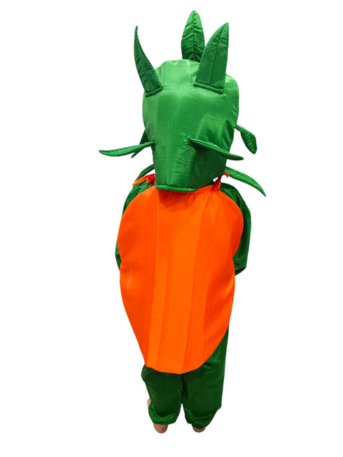 BookMyCostume Orange Santra Kinnow Fruit Kids Fancy Dress Costume