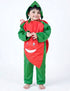 Carrot Gajar Vegetable Kids Fancy Dress Costume