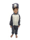 BookMyCostume Grey Mischievous Cat Cartoon Animal Jumpsuit Fancy Dress Costume for Kids