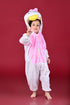 BookMyCostume Miss Stylish Duck Cartoon Kids Fancy Dress Costume | Pink & White