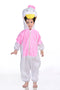 BookMyCostume Miss Stylish Duck Cartoon Kids Fancy Dress Costume | Pink & White