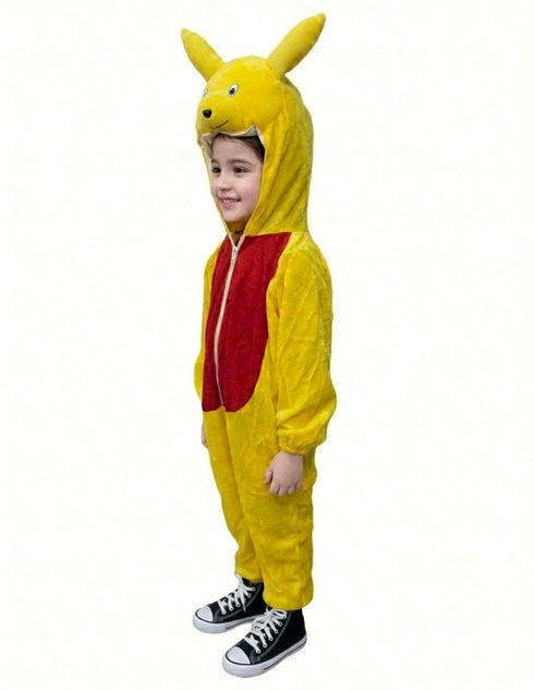 Yellow Cartoon Kids Fancy Dress Costume
