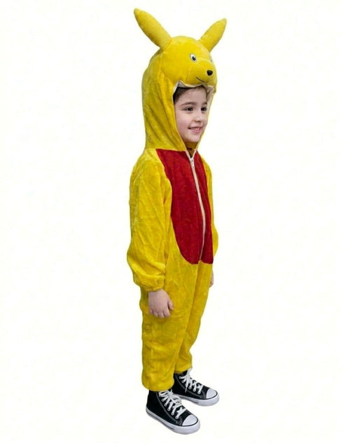 Yellow Cartoon Kids Fancy Dress Costume