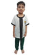 BookMyCostume Green & White American Cartoon Series Character Fancy Dress Costume for Kids