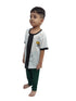 BookMyCostume Green & White American Cartoon Series Character Fancy Dress Costume for Kids