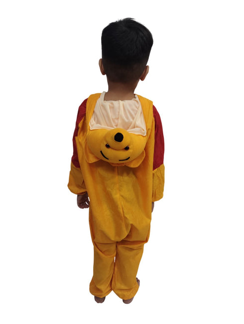 Winnie bear Yellow Honey Bear Cartoon Kids Fancy Dress Costume