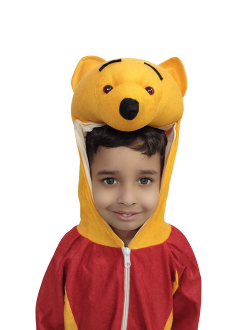 Winnie bear Yellow Honey Bear Cartoon Kids Fancy Dress Costume