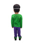 The Green Smasher Superhero Kids Fancy Dress Costume with Mask | Standard