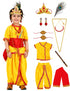 BookMyCosume Krishna Banke Bihari Pitambar with Accessories Hindu God Janmashtami krishna for Boy Kids Fancy Dress Costume