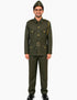 Subhash Chandra Bose Freedom Fighter Kids Fancy Dress Costume - Green
