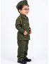 Subhash Chandra Bose Freedom Fighter Kids Fancy Dress Costume - Green