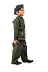BookMyCostume Subhash Chandra Bose Freedom Fighter Kids Fancy Dress Costume - Green